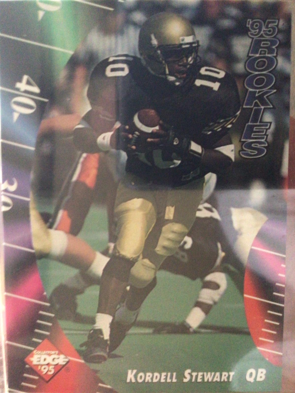 Kordell Stewart #21 Football Cards 1995 Collector's Edge