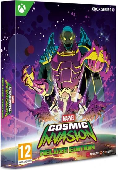 Carátula de Marvel Cosmic Invasion Deluxe Edition para Xbox Series X (edición PAL España)