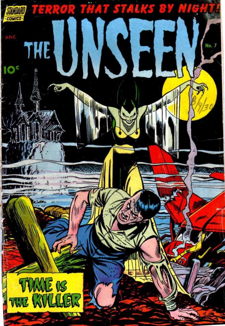 The Unseen #7 (1952) Comic Books The Unseen
