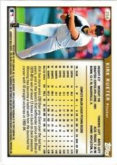 Back Of Card | Kirk Rueter Baseball Cards 1999 Topps