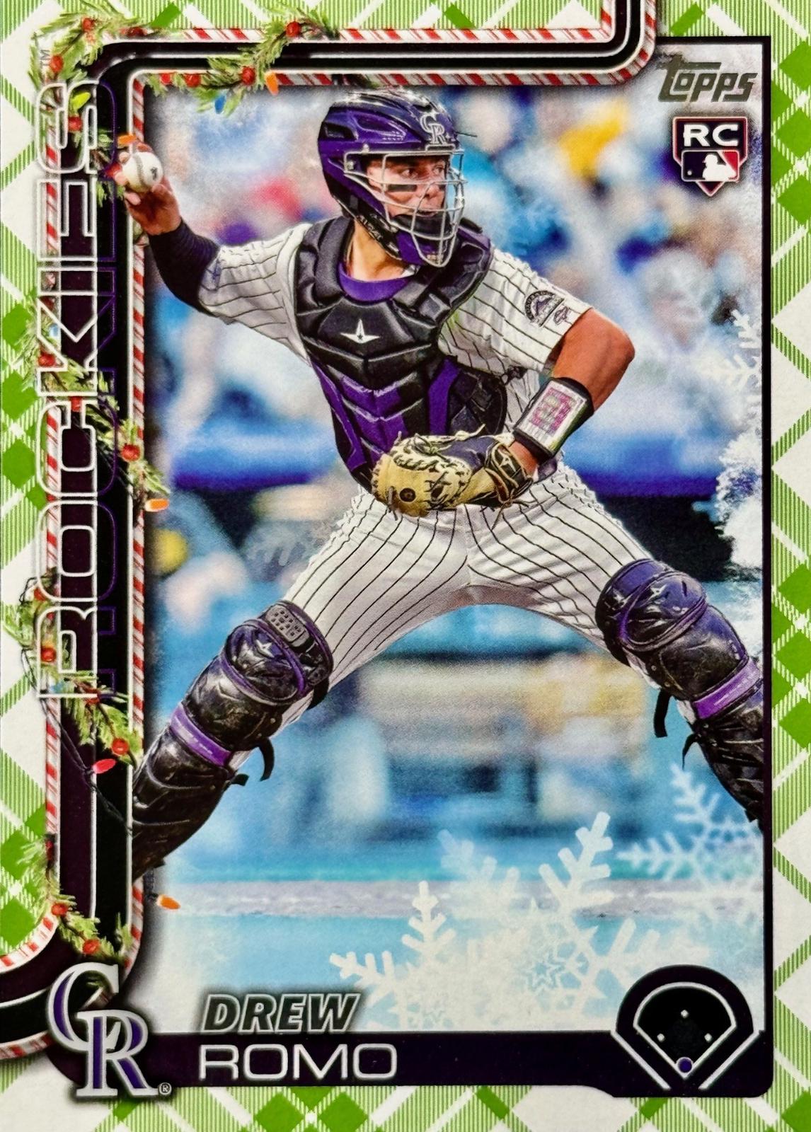 Drew Romo [Plaid] #H114 Prices | 2025 Topps Holiday | Baseball Cards