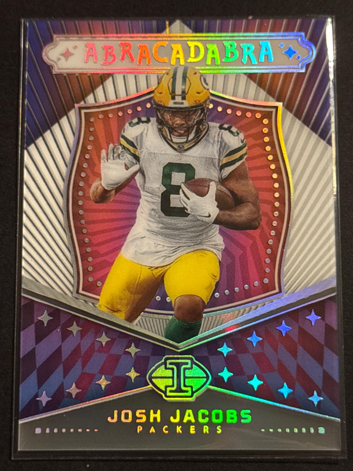 Josh Jacobs #17 Football Cards 2024 Panini Illusions Abracadabra
