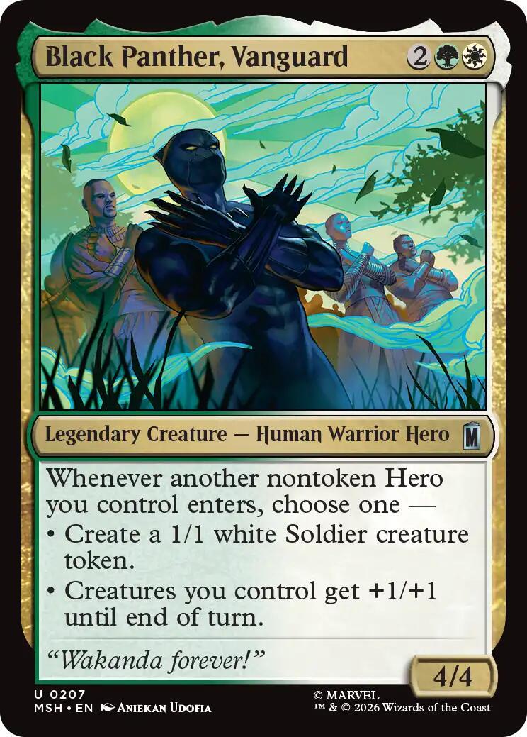 Black Panther, Vanguard (Magic Marvel Super Heroes)