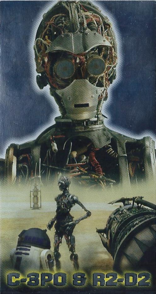 C-3PO & R2-D2 #F10 Prices | Star Wars 1999 Topps Widevision