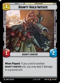 Bounty Guild Initiate #254 Star Wars Unlimited: Shadows of the Galaxy