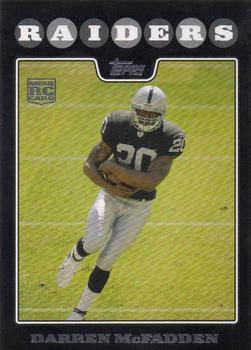 Darren McFadden #10 Football Cards 2008 Topps All Star Factory Set