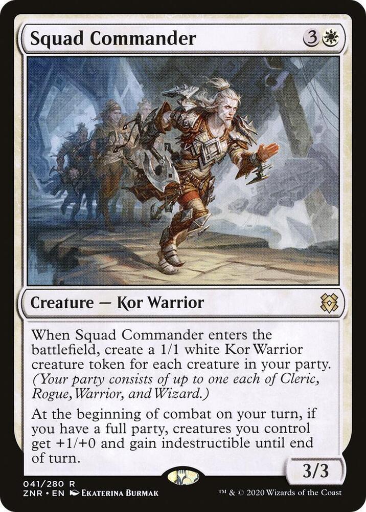 Squad Commander (Magic Zendikar Rising)