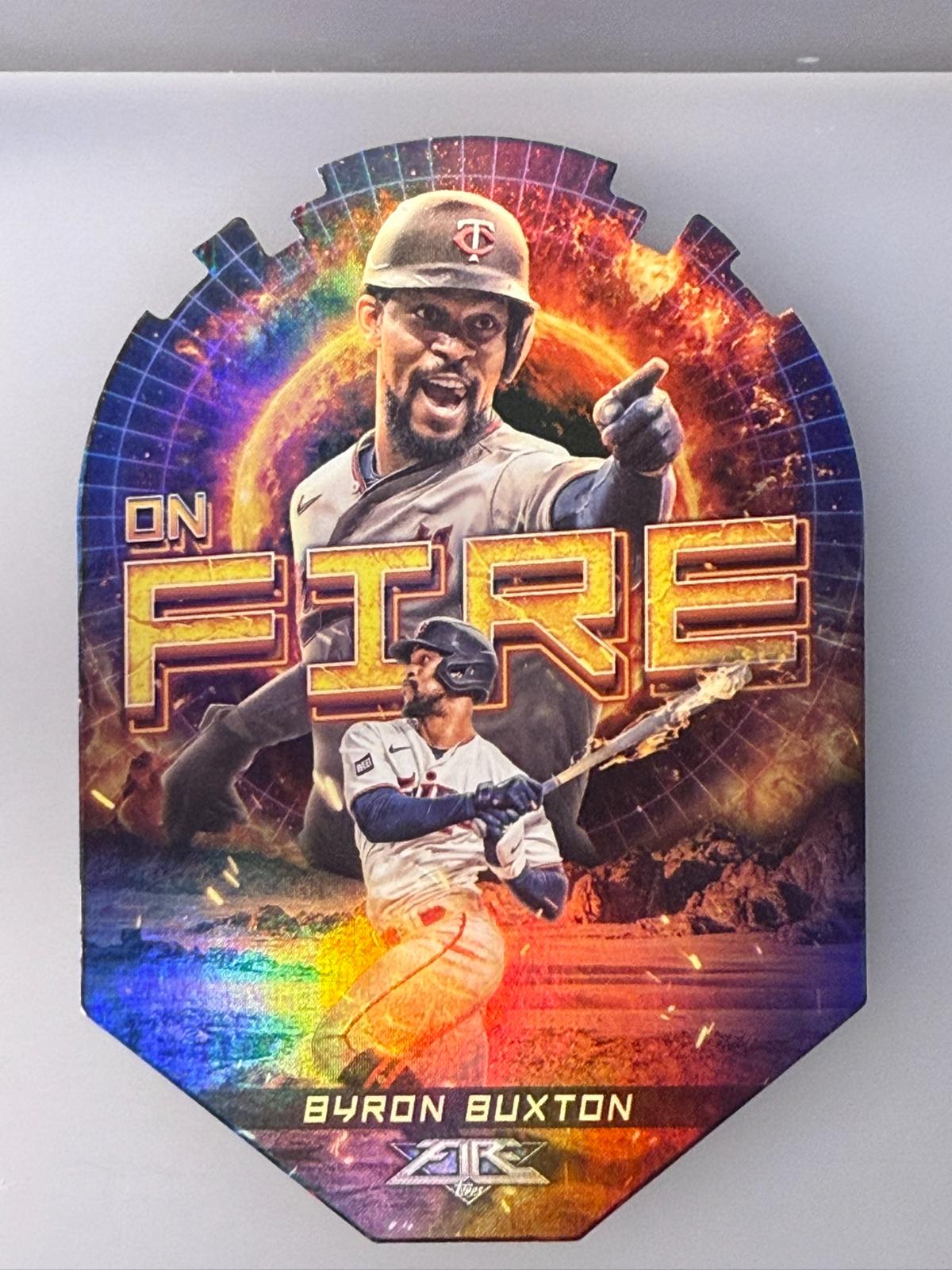 Byron Buxton #EF-27 2022 Topps Fire En Fuego Baseball