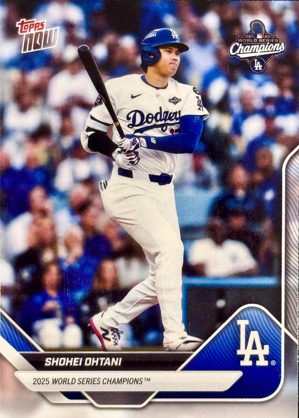 Shohei Ohtani #WS-1 Prices | 2025 Topps Now World Series