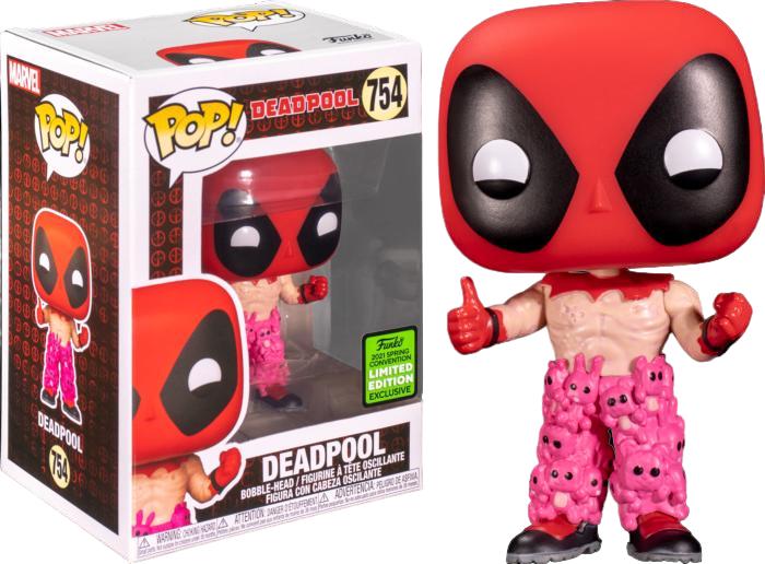Deadpool with Teddy Pants #754 Funko POP Marvel