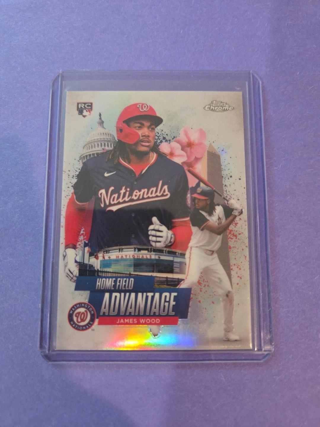 James Wood #HA-9 Prices | 2025 Topps Chrome Homefield Advantage