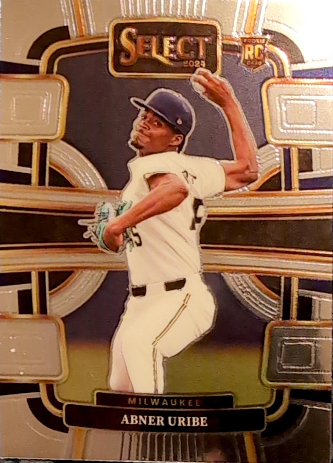 Abner Uribe #49 Baseball Cards 2024 Panini Select