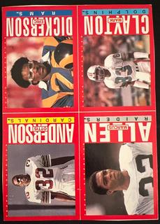 Eric Dickerson / Mark Clayton / Ottis Anderson / Marcus Allen