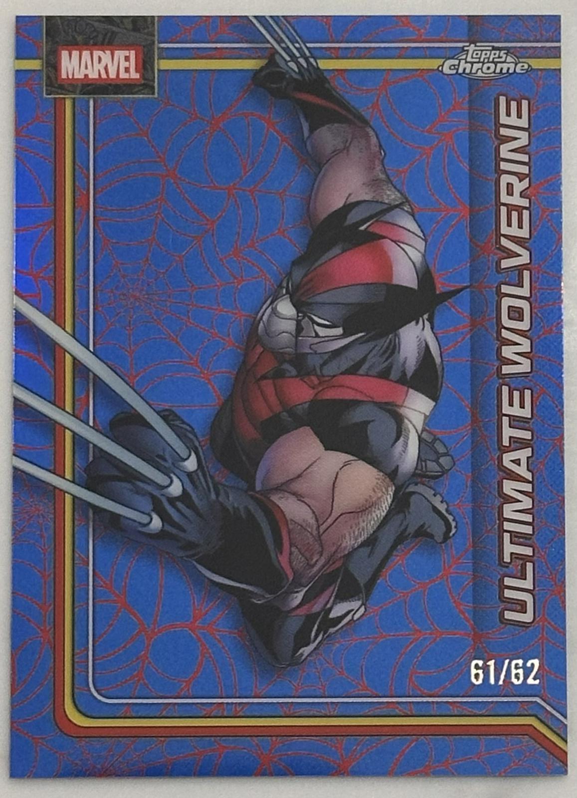 Ultimate Wolverine Spider-Web Red/Blue Refractor