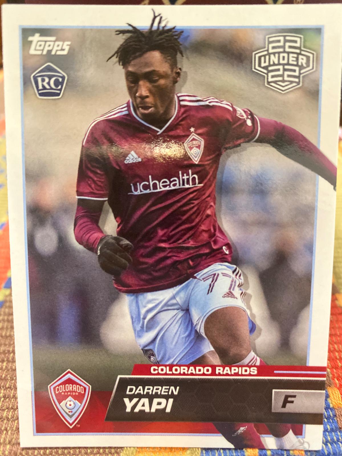 Darren Yapi #61 Soccer Cards 2023 Topps MLS
