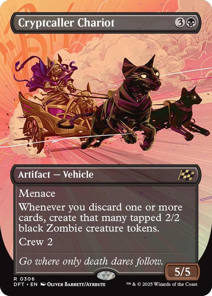 Cryptcaller Chariot [Foil] (Magic Aetherdrift)