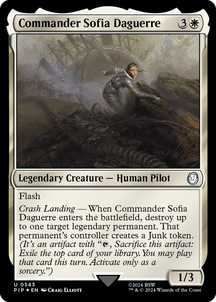 Commander Sofia Daguerre (Magic Fallout)