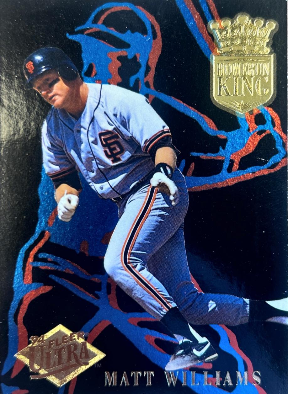Matt Williams #9 1994 Ultra Home Run Kings Baseball
