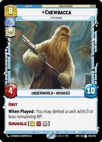 Chewbacca - Pykesbane #50 Star Wars Unlimited: Shadows of the Galaxy