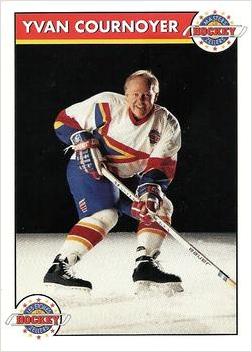Yvan Cournoyer #12 1993 Zellers Masters Of Hockey