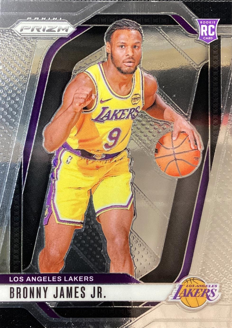 Bronny James Jr. #243 Basketball Cards 2024 Panini Prizm
