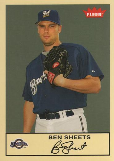 Ben Sheets #36 Baseball Cards 2005 Fleer Tradition