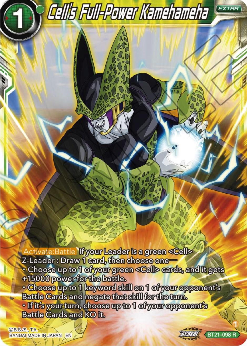 Cell's Full-Power Kamehameha BT21-098 Dragon Ball Super Wild Resurgence