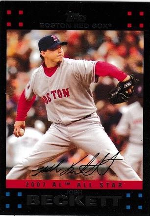 Josh Beckett #UH270 2007 Topps Updates & Highlights Baseball
