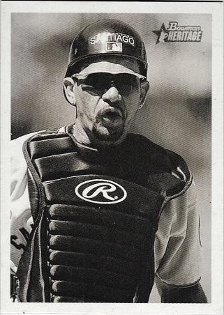 Benito Santiago #9 Baseball Cards 2001 Bowman Heritage