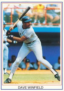 Dave Winfield #4 1988 Gray Star Series 1 White Border Baseball