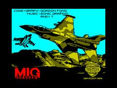 Loading Screen | MiG Busters ZX Spectrum