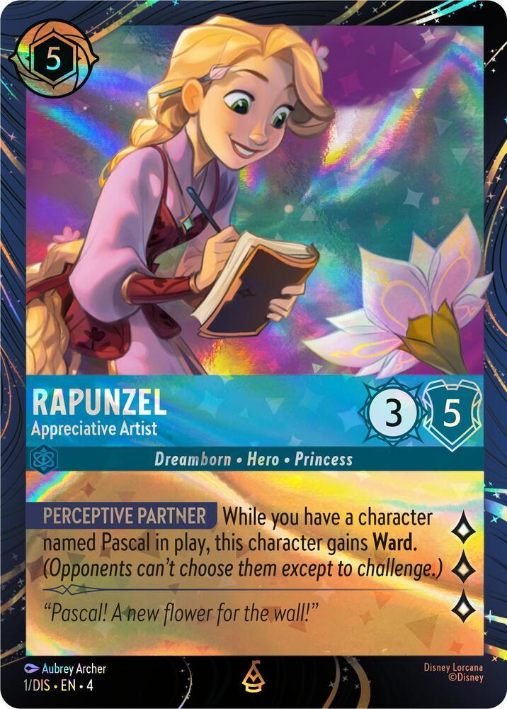 ロルカナ ラプンツェル 英語 プロモ 1枚 公式】ディズニーストア.jp | ディズニー・ロルカナ・TCG 日本語版