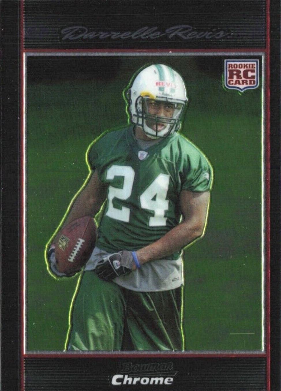 Darrelle Revis #BC10 Football Cards 2007 Bowman Chrome