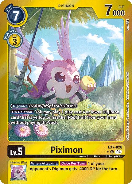 Piximon front