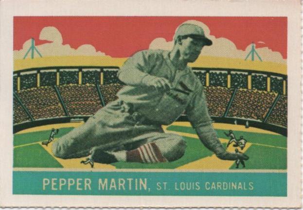 Pepper Martin #17 1977 Dover Classic Reprints Baseball
