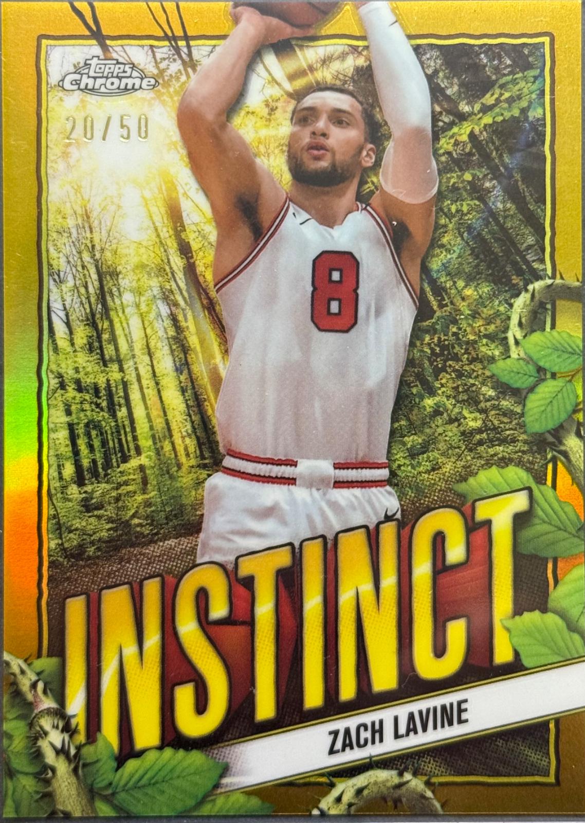 Zach Lavine [Gold Refractor] #INS-13