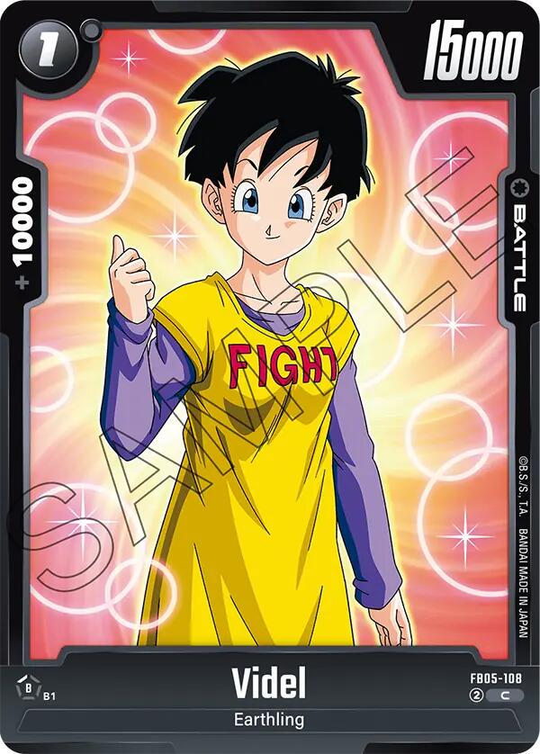 Videl FB05-108 Dragon Ball Fusion World New Adventure