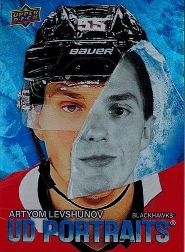 2025 Upper Deck UD Portraits Artyom Levshunov #P-4 card