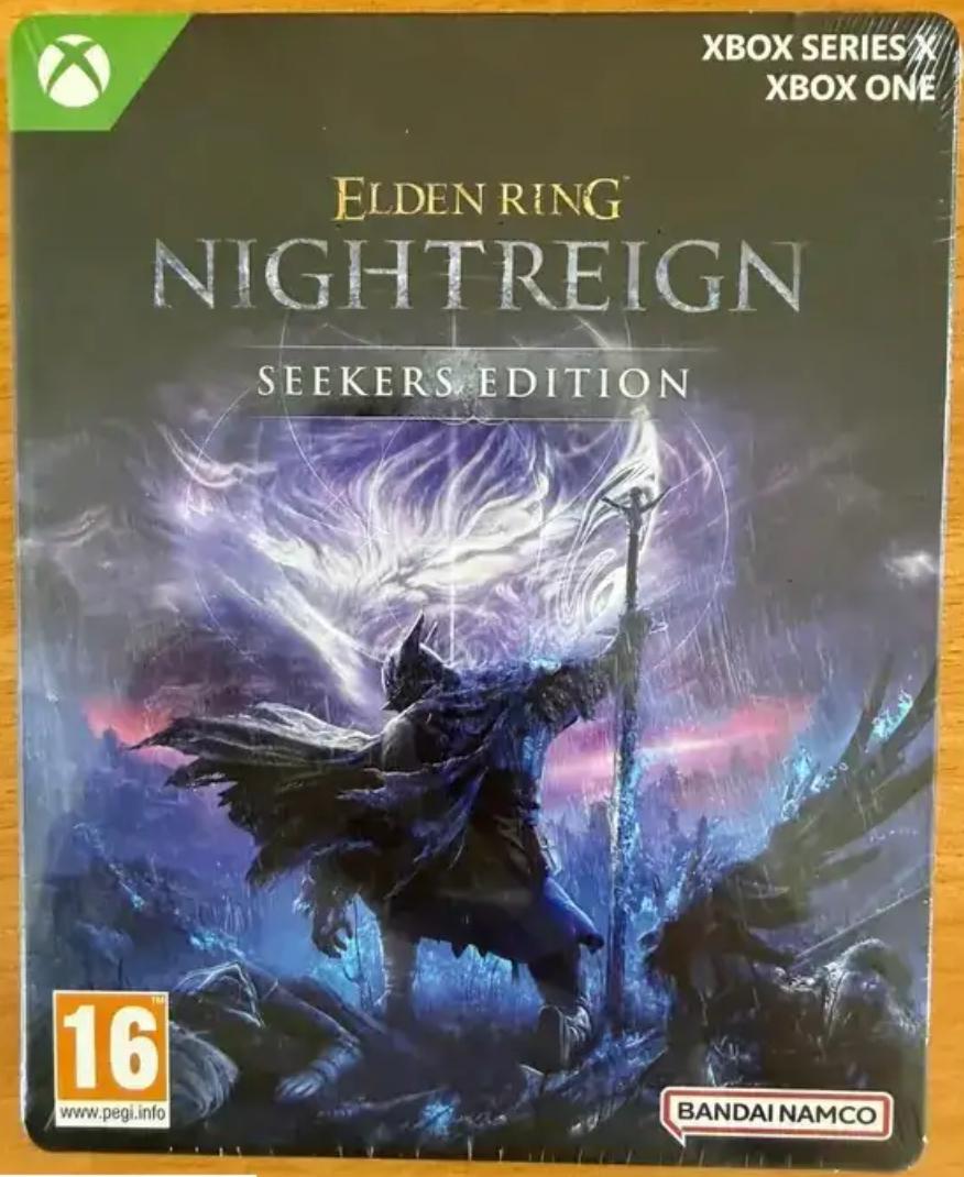 Carátula de Elden Ring: Nightreign Seekers Edition para Xbox Series X (edición PAL España)