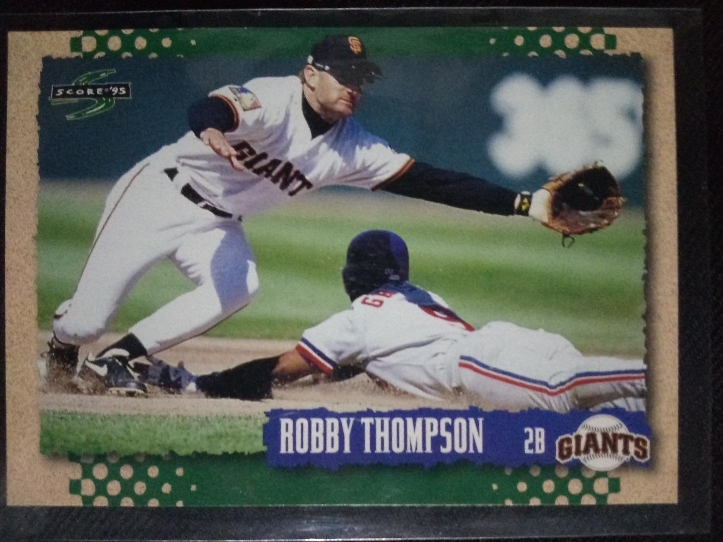 Robby Thompson #243 Baseball Cards 1995 Score