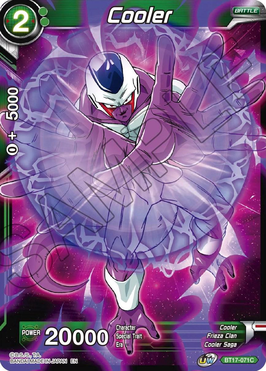 Cooler BT17-071 Dragon Ball Super Ultimate Squad