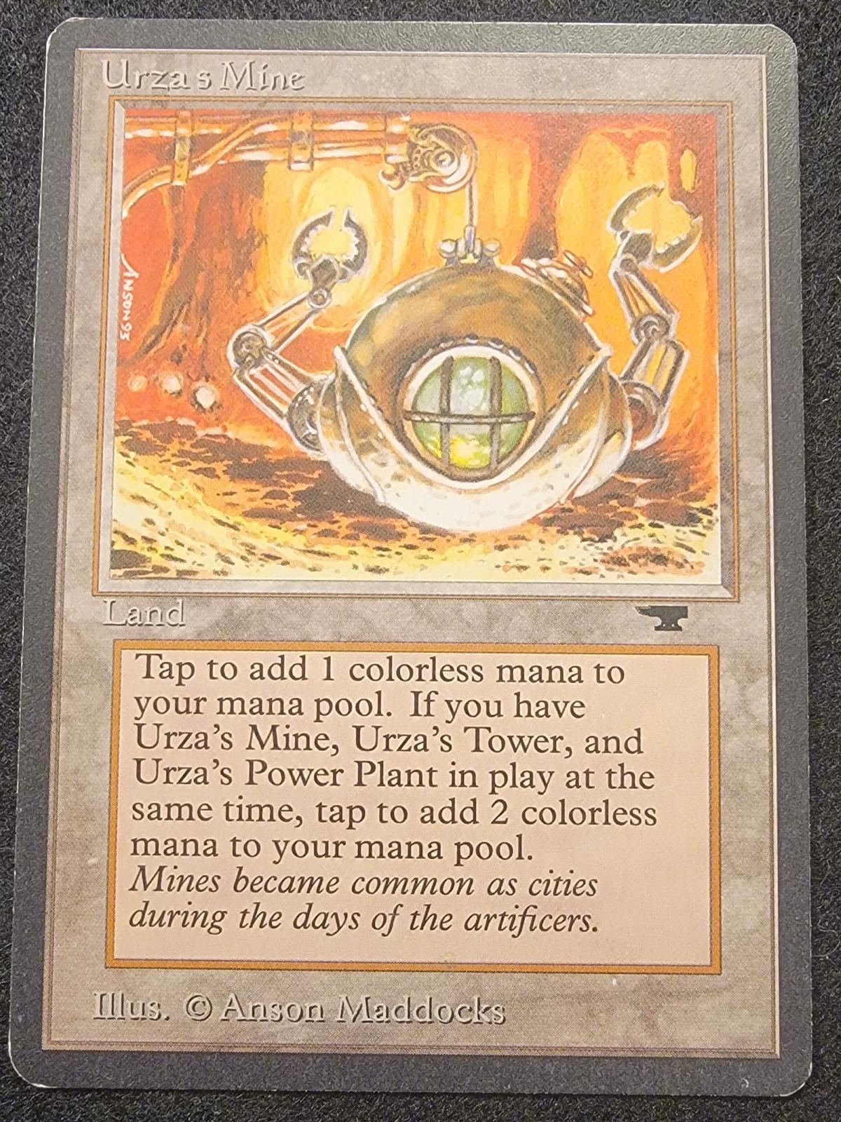 Urza's Mine Clawed Sphere Magic Antiquities