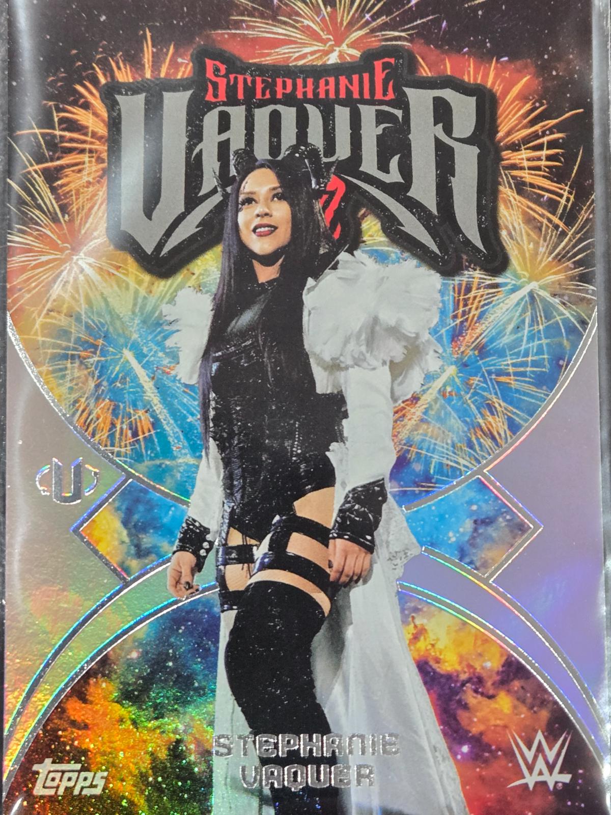 2025 Topps Now WWE - Stephanie Vaquer, Stephanie Vaquer #97 /6615 for