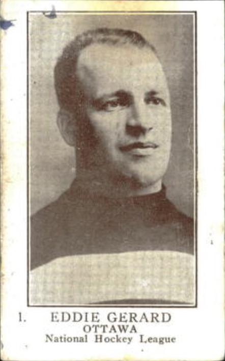Eddie Gerard #1 Hockey Cards 1923 V145-1 Paterson