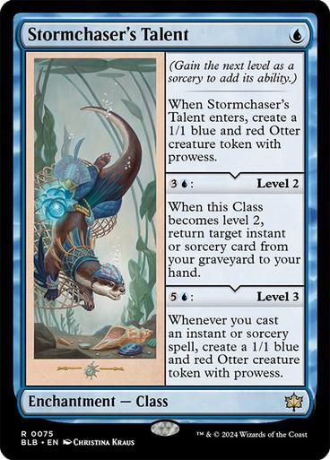 Stormchaser's Talent #75 Magic Bloomburrow