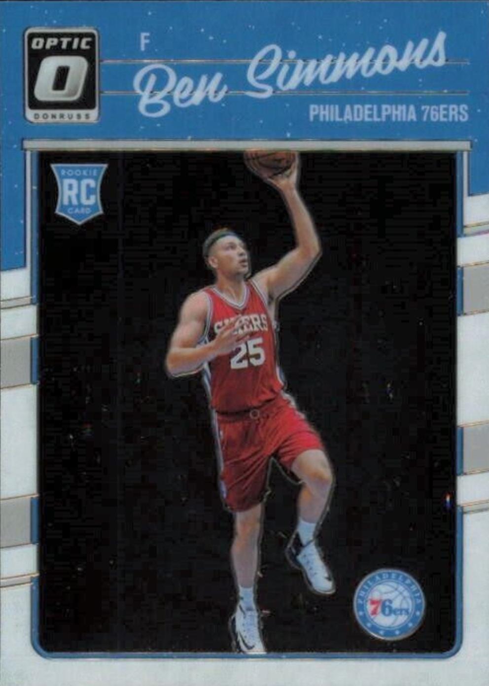 Ben Simmons #151 Basketball Cards 2016 Panini Donruss Optic