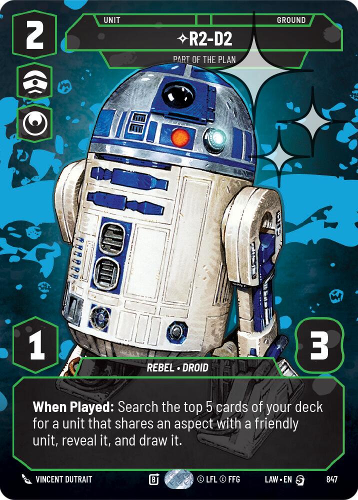 R2-D2 - Part of the Plan [Prestige Foil] #847 Prices | Star Wars ...