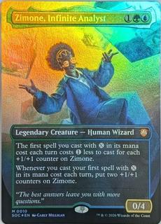 Zimone, Infinite Analyst