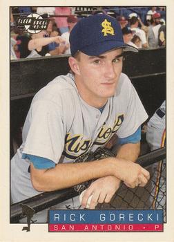 Rick Gorecki #213 1993 Fleer Excel Baseball