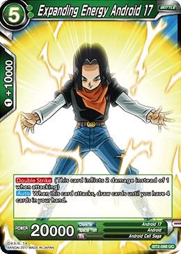 Expanding Energy Android 17 BT2-088 Dragon Ball Super Union Force